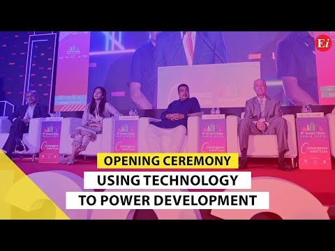 Anindya Basu, KPMG India addressing the Convergence India Expo