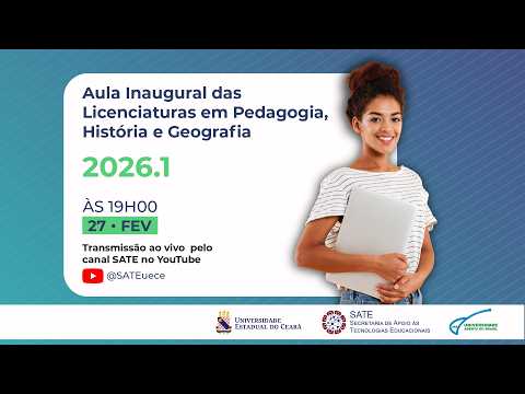Aula Inaugural das Licenciaturas em Pedagogia, História e Geografia