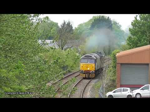47813 & 37706 ' 0z84 Carnforth Steamtown - Doncaster Beltmont Down Yard 5th May 2022
