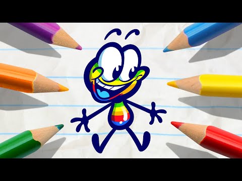 Pencilmate's New PEN?!| Animated Cartoons Characters | Animated Short Films | Pencilmation