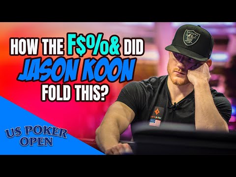 Jason Koon Plays Poker on a Different Level!