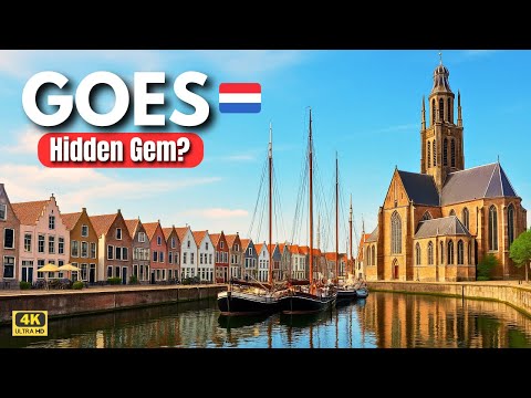 Walking Tour GOES, Netherlands 🇳🇱 Hidden Gem in Zeeland | 4K UHD