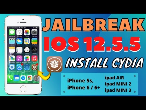 iOS 12.5.5 Jailbreak iPhone 5s up to iPhone X | iOS 12.5.5 Jailbreak