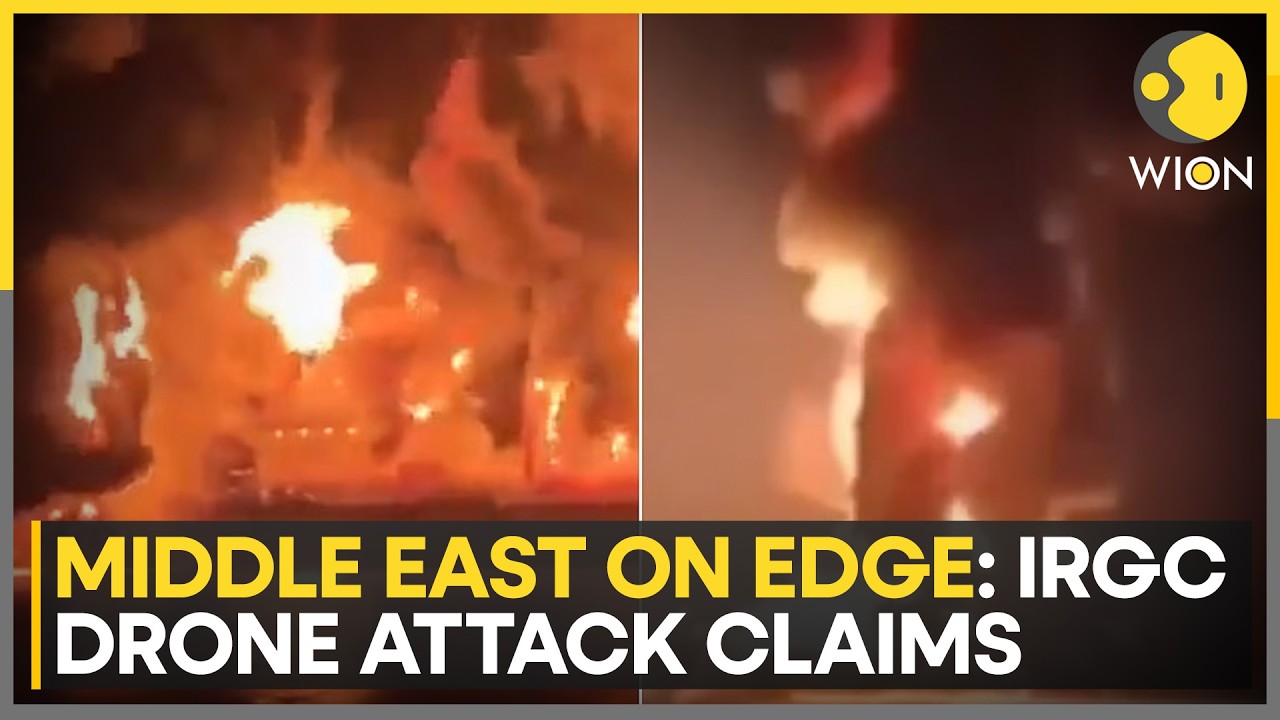 IRGC Claims Drone Attacks On Regional Targets | Israel Drone Review In Progress | WION