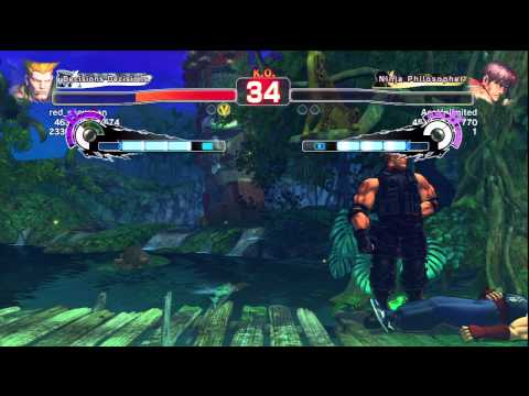 SSFIV AE Red_Snowman (Guile) vs AceUnlimited (Guy)