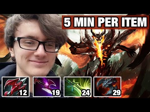 Miracle- [Shadow Fiend] Try To Rise Up MRR Dota2 7.02
