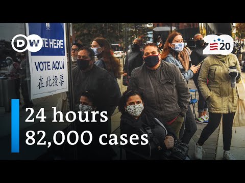 US election 2020: Will skyrocketing COVID numbers tilt the vote? | DW News