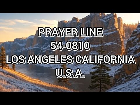 PRAYER LINE (54-0810)
