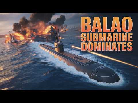Balao Submarine DOMINATES World of Warships with INSANE Torpedoes