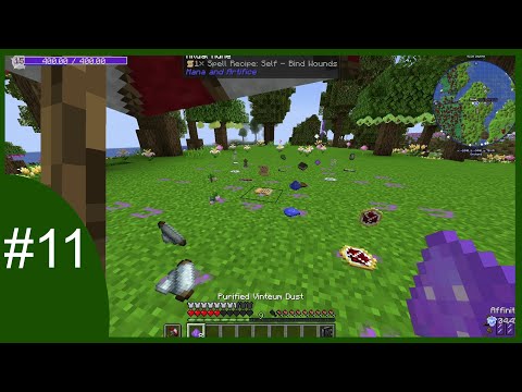 Minecraft 1.18 Modded Mayhem Episode 11: Further Spell Making
