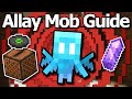Minecraft 1.20 Allay Guide - Duplicating, Sorters, Item Collector Build, Allay Army