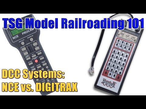 Model Railroading 101 NCE vs. Digitrax DCC Comparison For Beginners MR101
