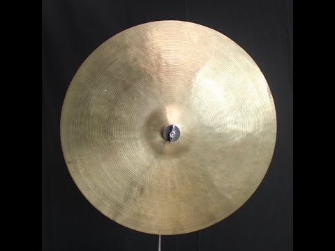 Vintage Zildjian 20" 1960's Intermediate Stamp Istanbul K Ride - 2195g (video demo) image 5