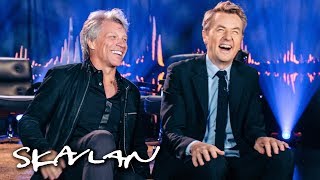 Jon Bon Jovi refuses to answer Skavlan&#39;s dilemma | SVT/TV 2/Skavlan