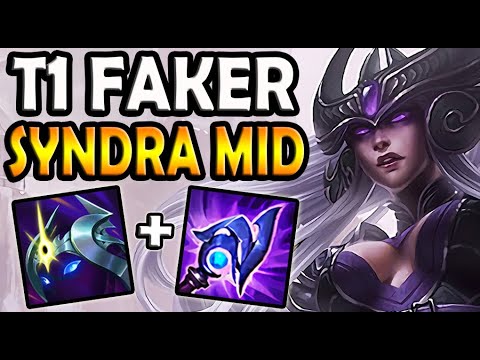 T1 Faker SYNDRA vs AKALI [ MID ] Ranked Korea ✅