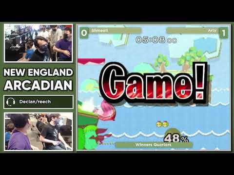 NE Melee Arcadian 8 - Shmeeli (Falco) vs. Arty (Peach) - Melee WQF