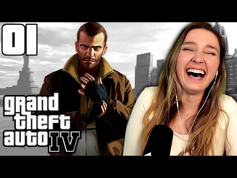 My FIRST Time Playing GTA 4 & it's Pure Chaos! I LOVE NIKO & ROMAN! ~ Part 1