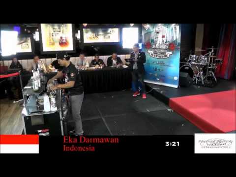 Barstylez World Flair Cocktail Championship 2017 - World Qualifying Round - Eka Darmawan
