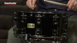 Video thumbnail for Tama S.L.P. Series Black Brass Snare Drum Review by Sweetwater Sound by Sweetwater