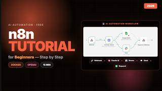 n8n Automation Tutorial 2026 Complete Beginner Guide