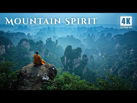 Mountain Spirit - Deep Healing Music - Ethereal Meditative Ambient Music (4K)
