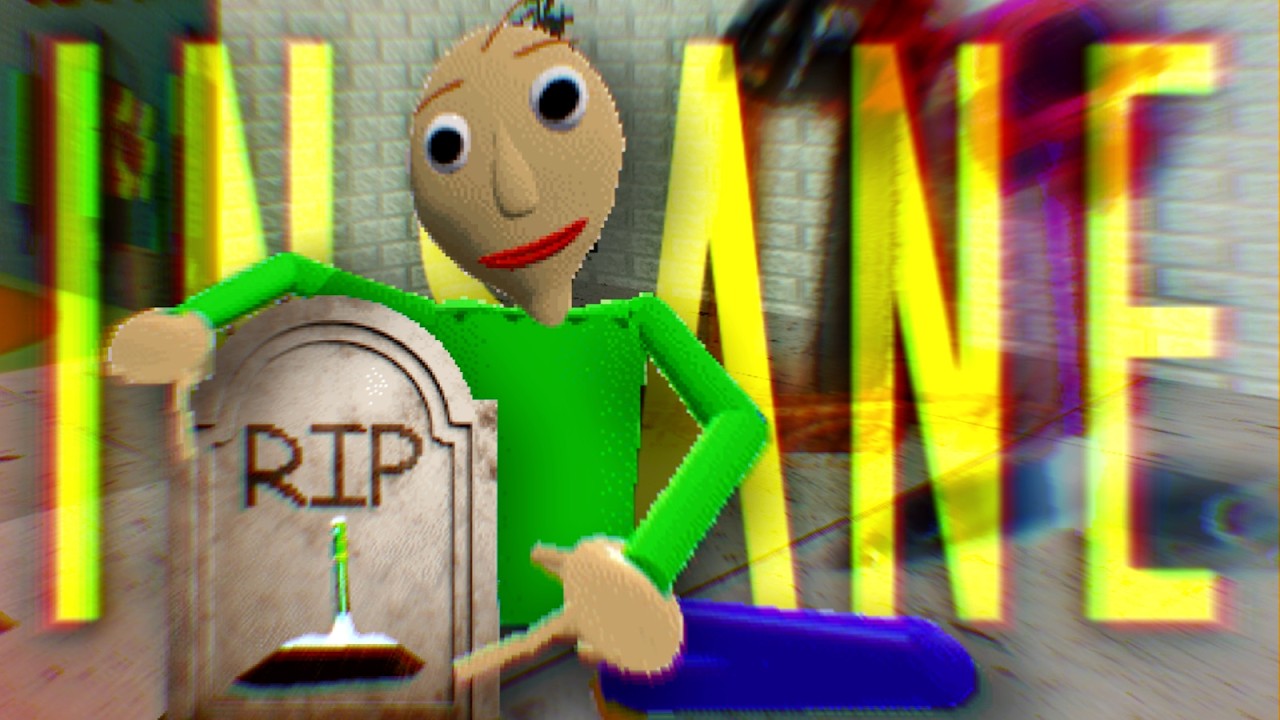 Adding INFINITE Sweeps TO Baldi's Basics Plus WAS INSANITY (Modded Baldi's Basics)