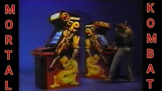 MORTAL KOMBAT ARCADE CABINET PROMO| 1992