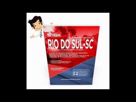 Apostila Concurso Rio do Sul /SC 2015 - Nível Fundamental e Alfabetizado