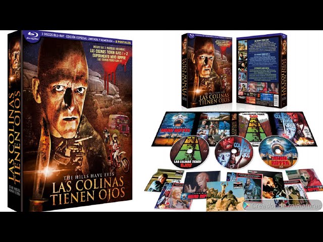 Vídeo relacionado con Digipack Las Colinas Tienen Ojos 3 Peliculas 3 Blu Rays con 8 Postales Edición Limitada y Numerada [Blu-ray]