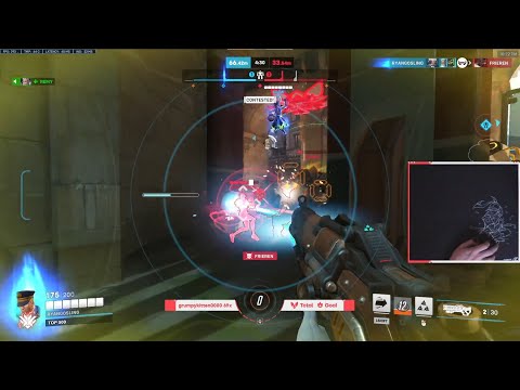 What 1000 HOURS on Soldier 76 looks like on Overwatch 2 - Gale Soldeir 76 Season 6 Gameplay