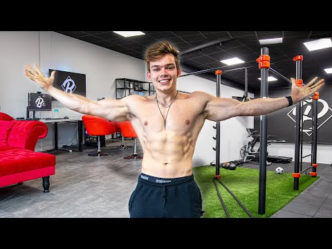 Building My $250,000 DREAM Youtube Studio & Gym (Day 0 to 60)