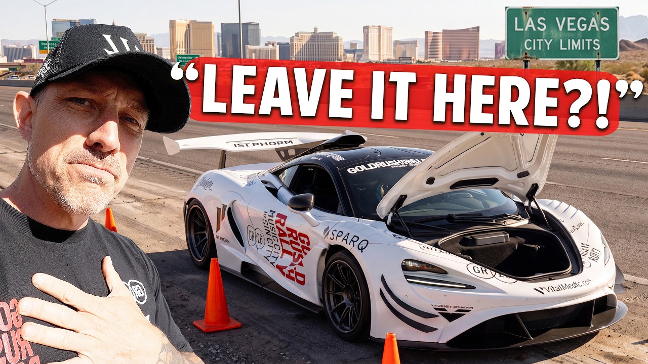 The 720 GTR Left Us Stranded in Las Vegas