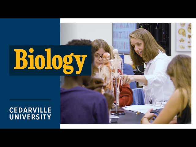 Thumbnail for video titled: Why Study Biology at Cedarville University?