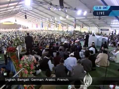 Urdu Khutba Juma 7 September 2012 - Jalsa Salana UK, Islam Ahmadiyya