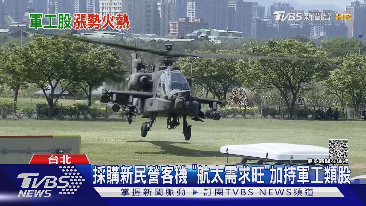 「漢翔大量、雷虎漲停」 美台國防合作點火軍工股