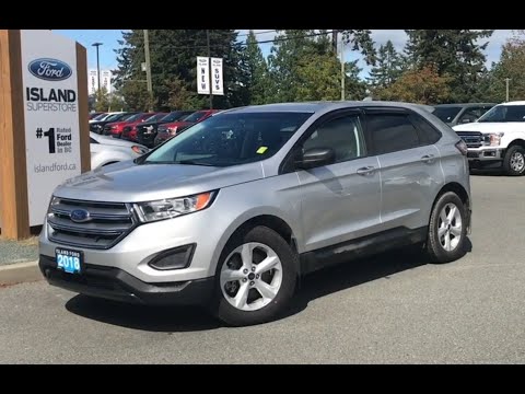 2018 Ford Edge SE W/ Reverse Camera, AWD Review | Island Ford