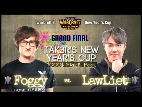 "Foggy vs LawLiet" - Nightelf vs Nightelf - Warcraft 3 Reforged - Final Tak3r's New Year's Cup 2022