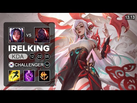 Irelking Irelia vs Sion Top - KR Challenger   Patch 13.13 Season 13