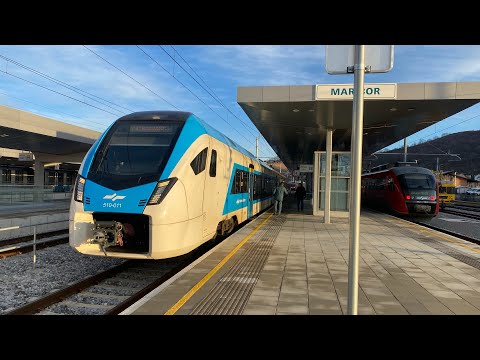 Maribor - Slovenian Railways - March 2022 [4K]