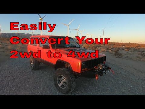 How To Convert A Jeep XJ From 2wd To 4X4