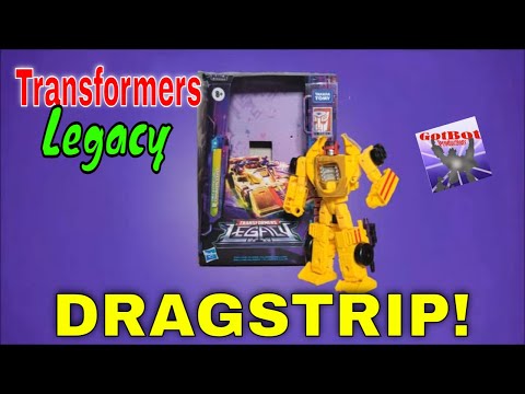 Transformers Legacy Dragstrip - GotBot True Review NUMBER 973