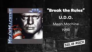 U.D.O. - Break The Rules