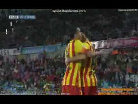 2-5 Getafe - Barcelona GOAL CESC FABREGAS 22/12/13 HD Хетафе-Барселона Фабрегас