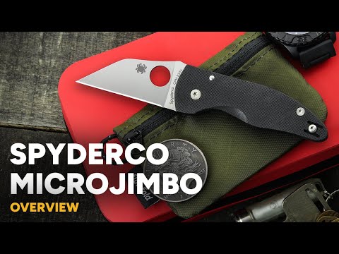 Spyderco MicroJimbo - Compact EDC Overview