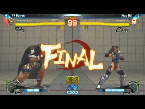 PR Rog (Balrog) vs (Cammy) Xiao Hai top 16 EVO 2012