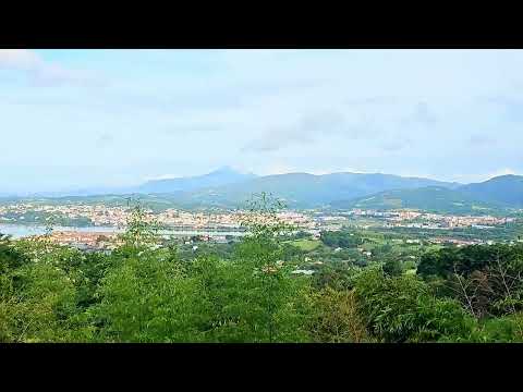 From Guadalupe Sanctuary on Jaizkibel Mount - Hondarribia Basque Province of Gipuzkoa Spain