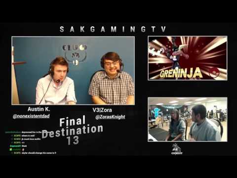 FD13 Losers Quarters - SAK|Stroder (Greninja) vs Skylar (Mr. Game & Watch)