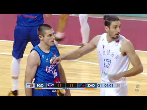 ABA Liga 2020/21, Round 10 match: Igokea - Zadar (13.12.2020)