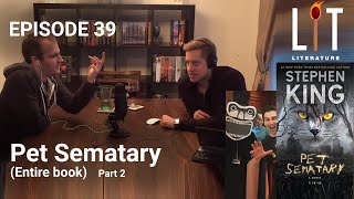 Thumbnail for episode 39 our part 2 discussion of Stephen Kings Pet Cemetary 