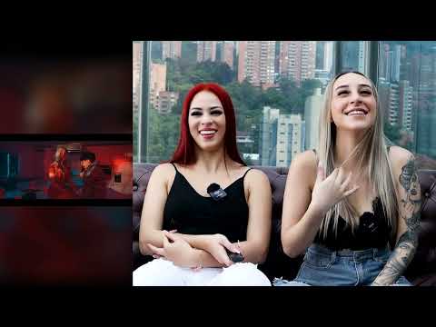 COLOMBIANAS REACCIONAN A Xavi - La Diabla (Official Video)